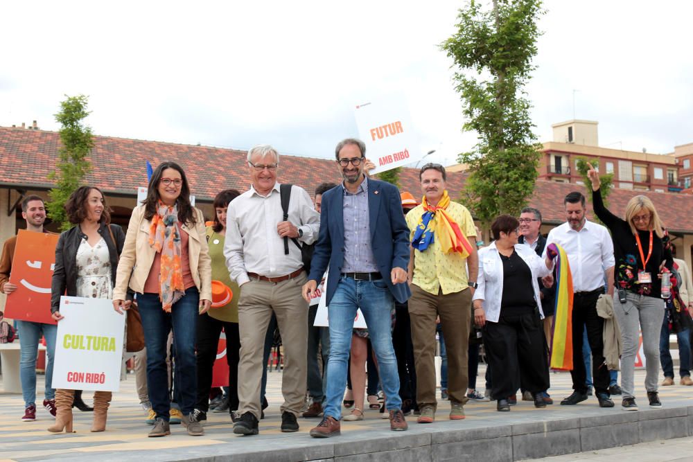 Mitin de Joan Ribó en el Parc Central