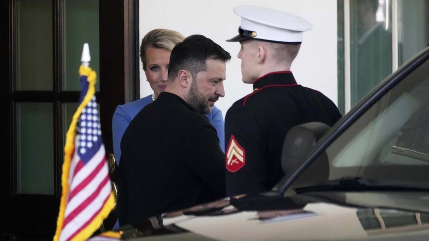 Zelenskyy abandona la Casa Blanca sin acuerdo sobre minerales tras el enfrentamiento en el Despacho Oval
