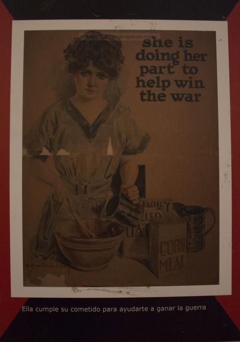 Exposición Mujeres en la Primemera Guerra Mundial