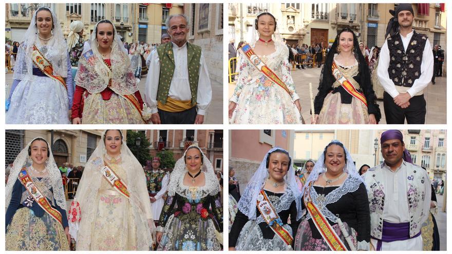 La fuerza de las Fallas en la Procesión de la Virgen (II)