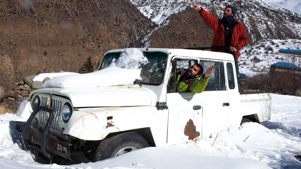Sergi Unanue en el Gran Camino del Himalaya.