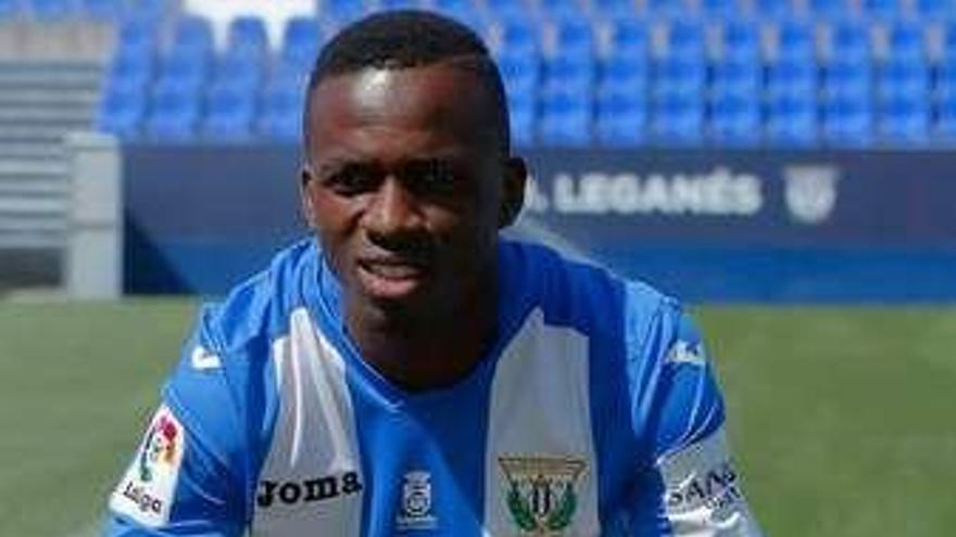 Koné, con el Leganés.