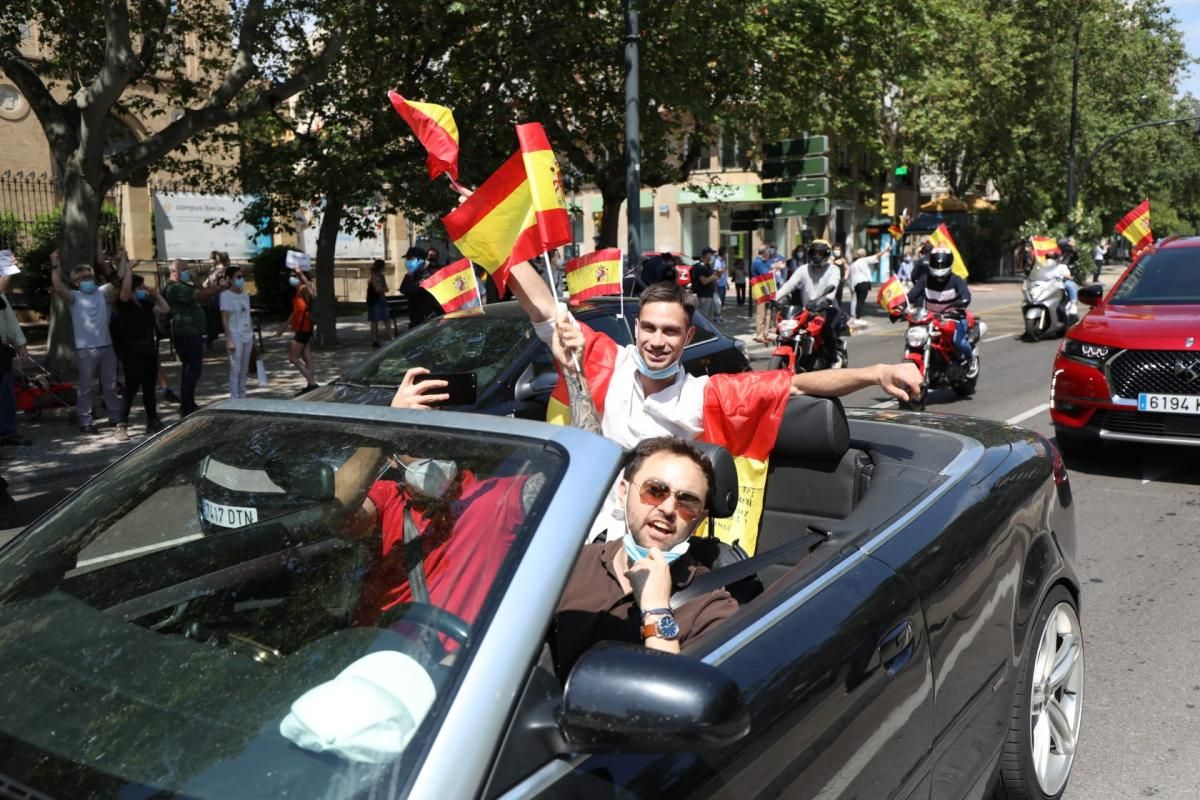 Manifestación de Vox en Zaragoza