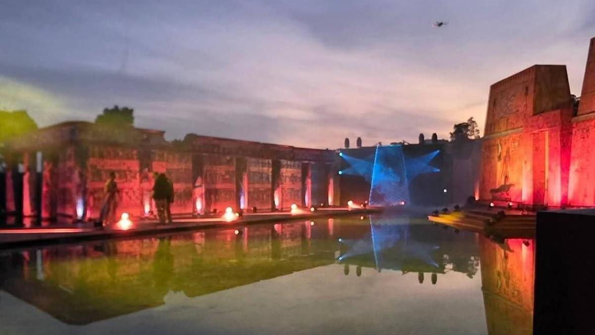 Gran fiesta privada egipcia en sa Pedrera.