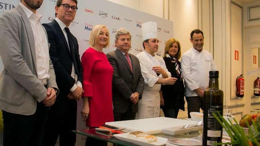 Presentación de los Menús Saludables del Hotel Palace.  // FdV