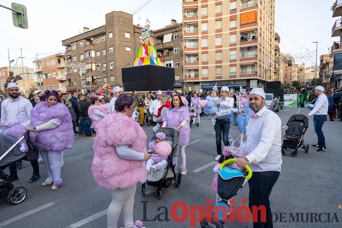 Los niños toman las calles de Cehegín en su desfile de Carnaval