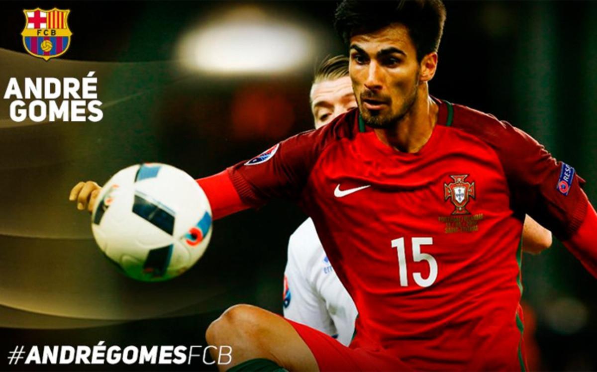 André Gomes, cuarto fichaje del FC Barcelona este verano