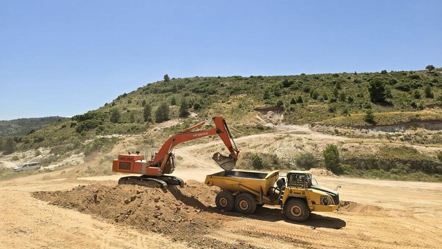 Abre una nueva mina para la industria cerámica de Castellón