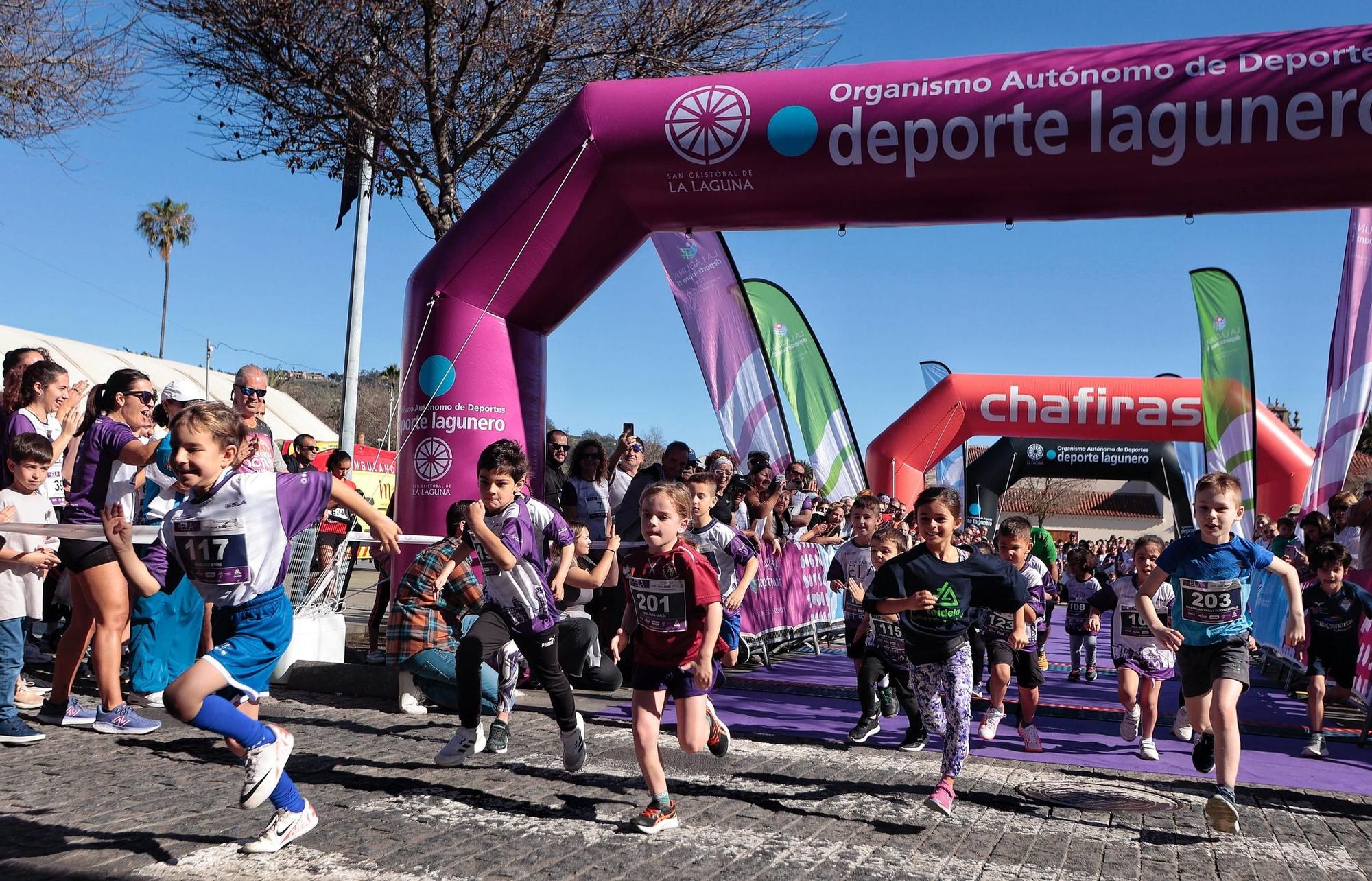 I Carrera por la ELA en La Laguna