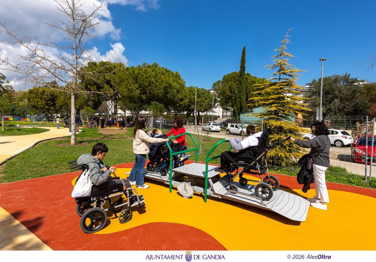 El parque inclusivo ya ha sido inaugurado