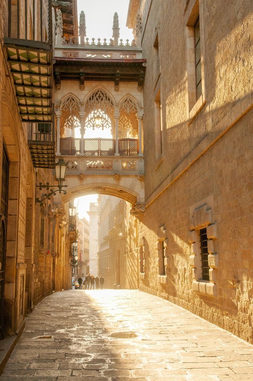 El barrio gótico de Barcelona