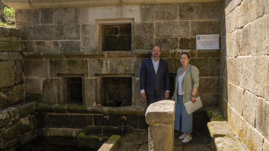 Turismo de Galicia rehabilita la Fonte da Casa da Inquisición, en Salvaterra