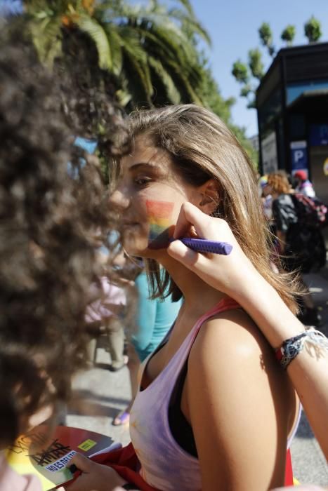 Desfile del "Orgullo del Norte", en Gijón