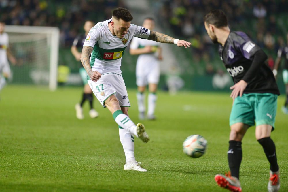 Las mejores fotografías del partido entre el Elche y el Racing de Santander