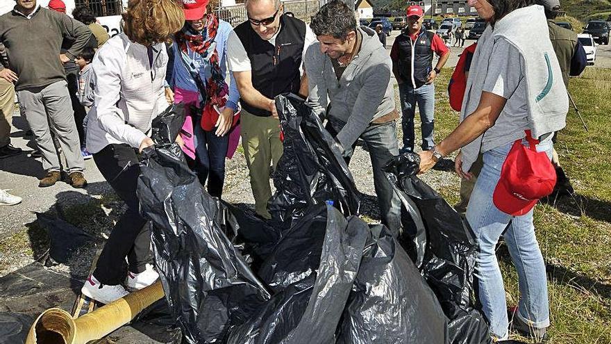 Participantes en una edición anterior de &quot;Pajares en Verde&quot;.