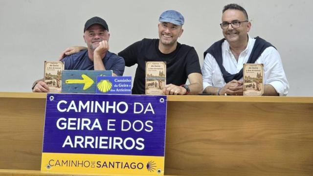 Presentación de la publicación de la ruta en Portugal.