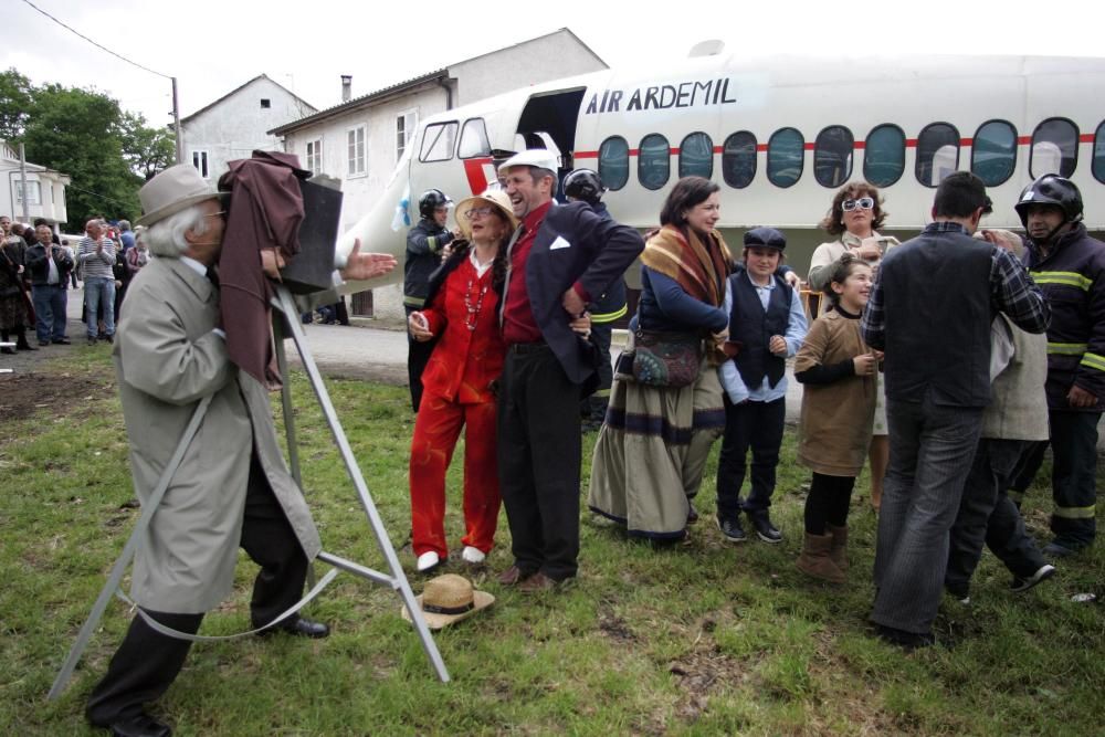 El loco aterrizaje del Concorde en Lalín