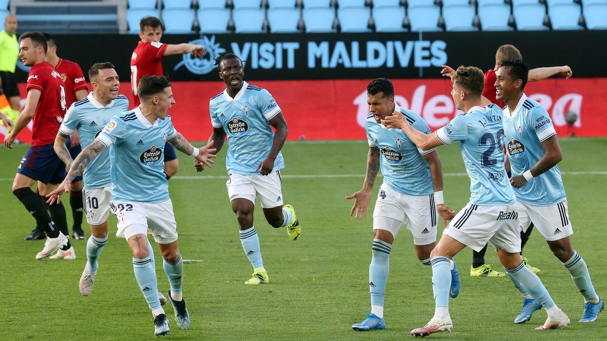 Las mejores imágenes del Celta - Osasuna