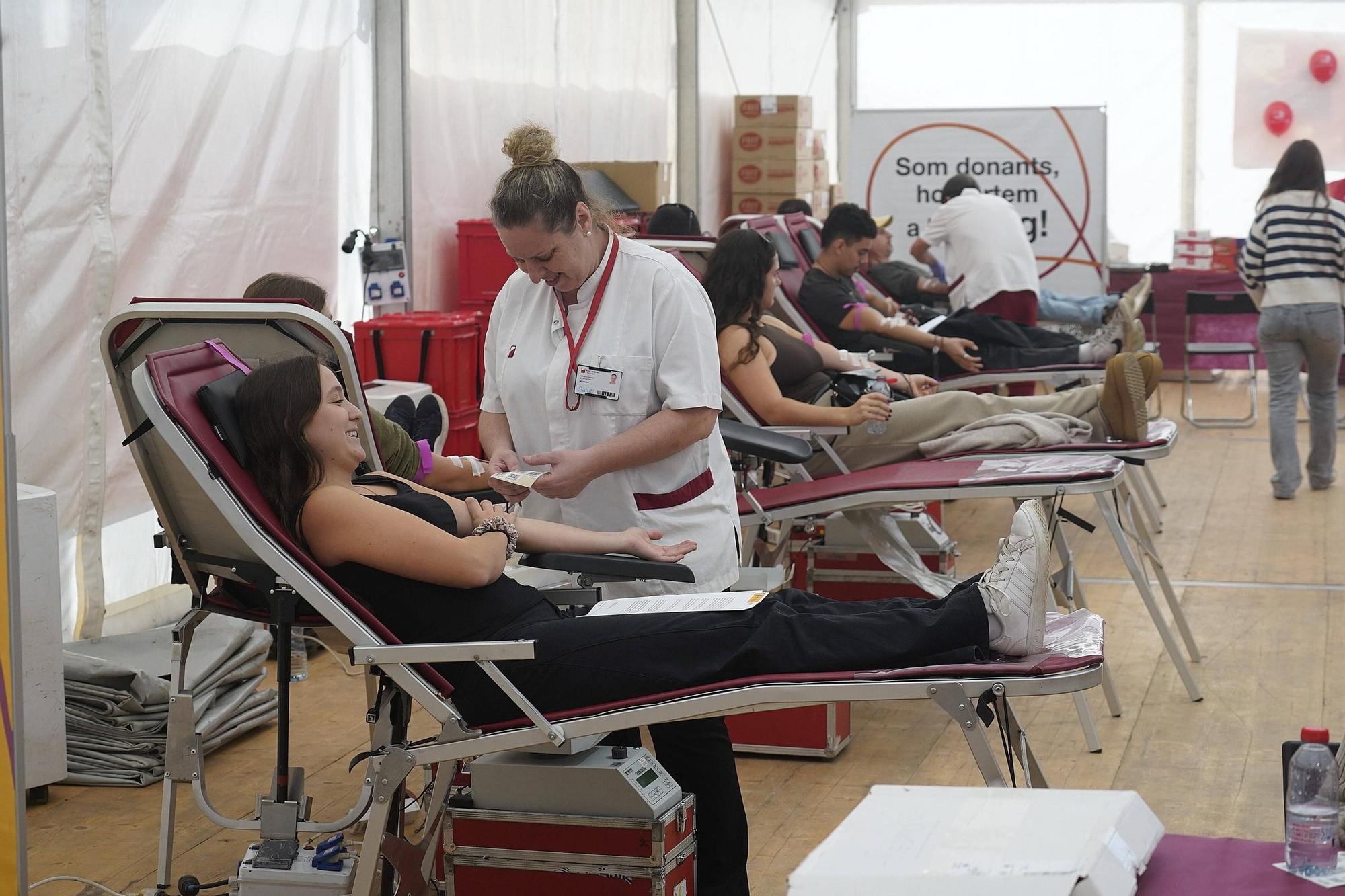 Les fotos de la Marató de Sang per les Fires de Girona
