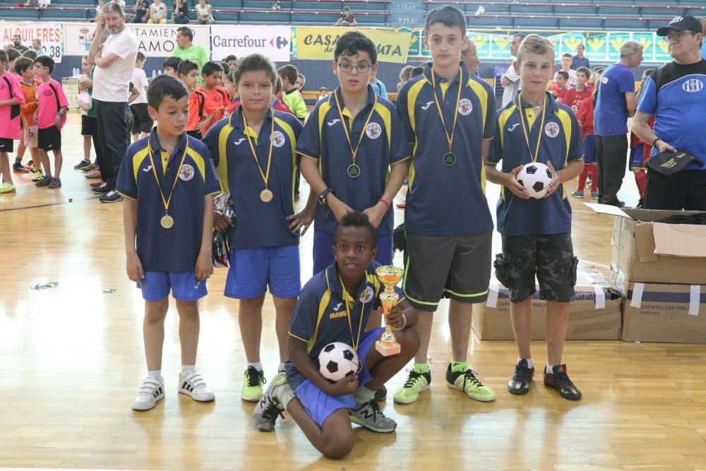 Entrega de trofeos del Torneo de La Amistad