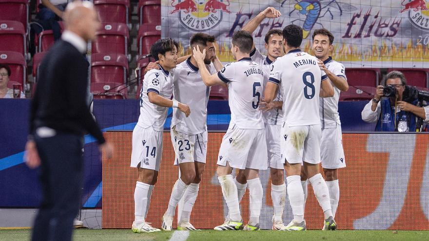 Paso al frente de la Real en Salzburgo