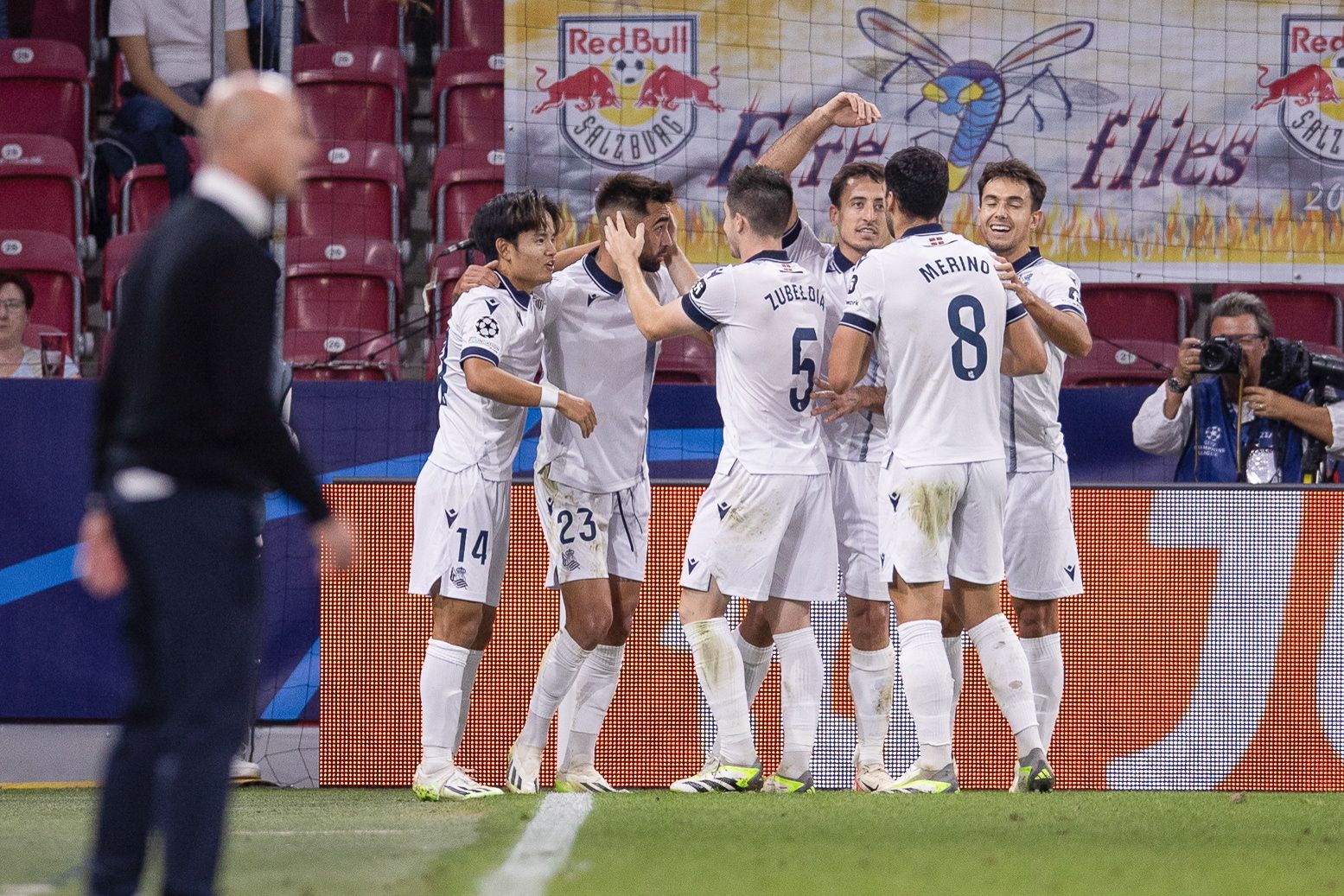 Champions League | Salzburgo - Real Sociedad, en imágenes