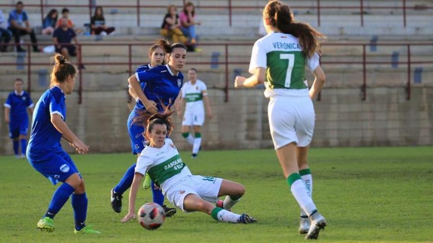 Imagen del encuentro del Elche Femenino frente al Marítim