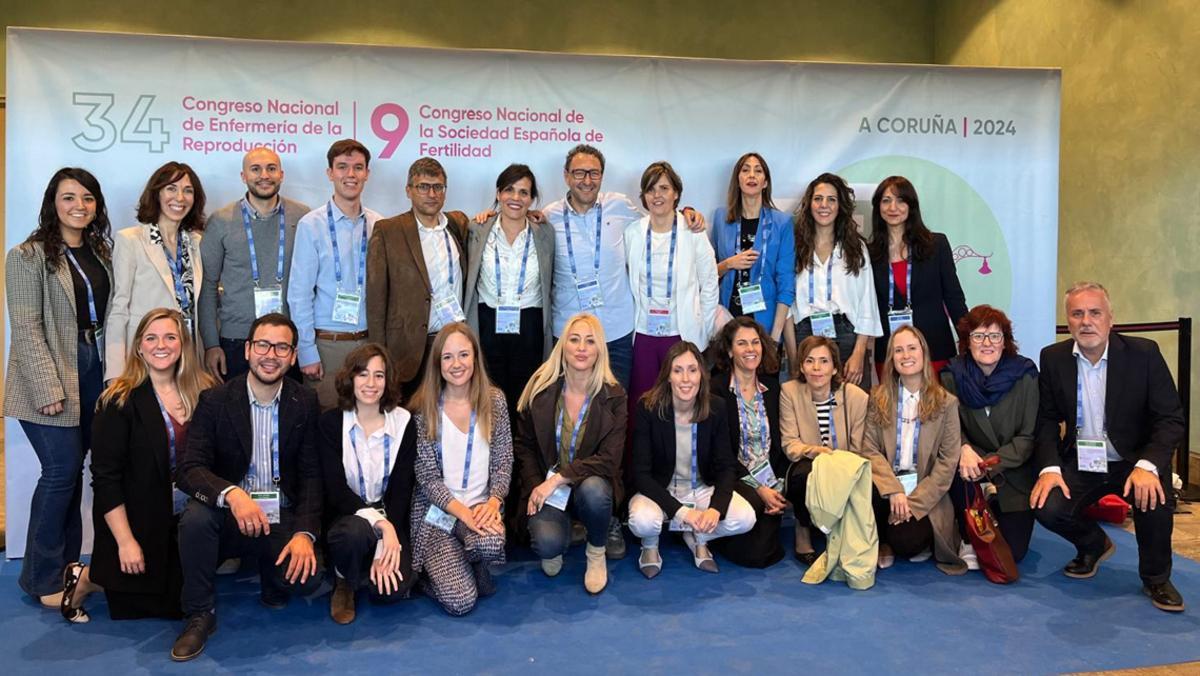 Asistentes de Instituto Bernabeu al congreso