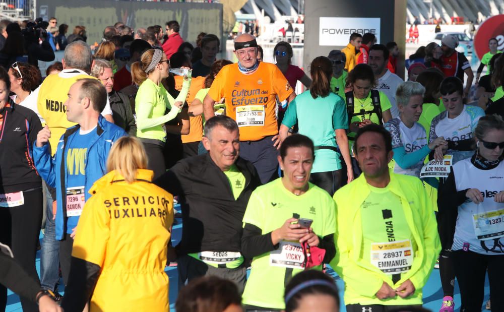 Las mejores imágenes del Maratón de Valencia