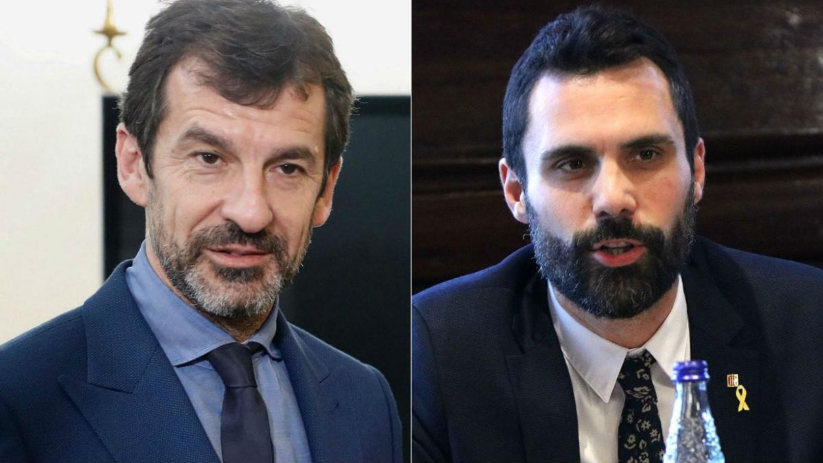 Ferran López y Roger Torrent.