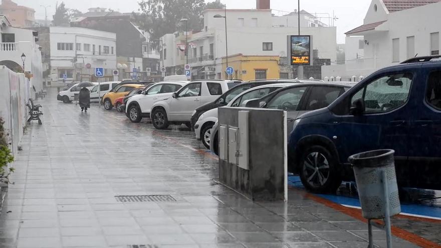La borrasca Óscar deja lluvias en El Hierro y La Gomera
