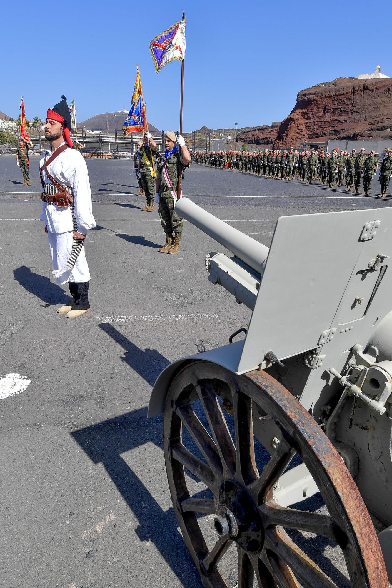 La brigada Canarias XVI celebra su decimosexto aniversario en la Base General Alemán Ramírez
