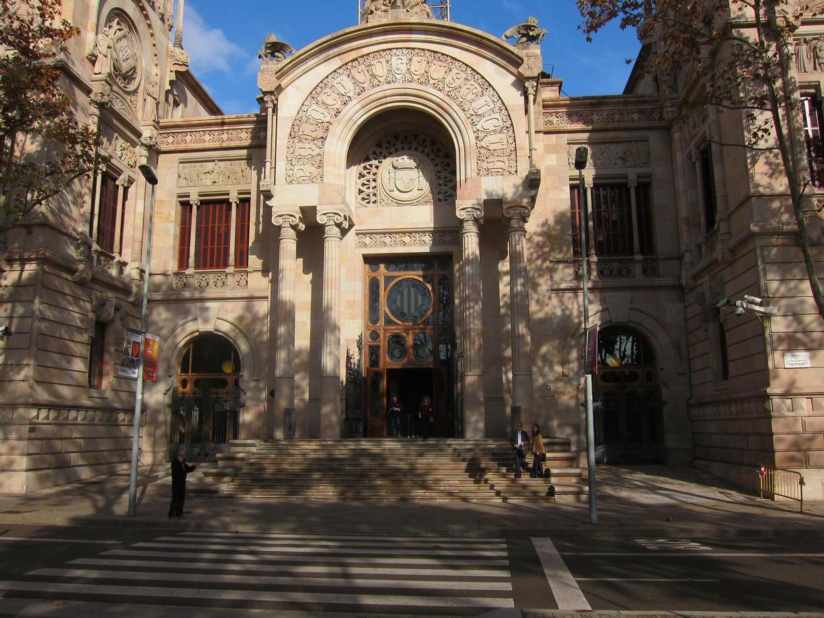 Archivo - Fachada del Palau de Justícia, sede del Tribunal Superior de Justicia de Catalunya (TSJC) y de la Audiencia de Barcelona