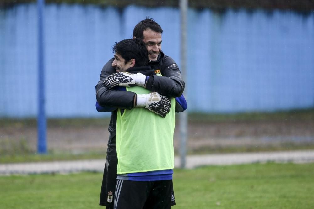 Entrenamiento del Real Oviedo