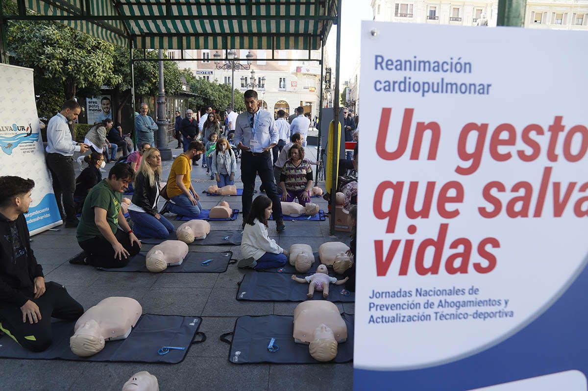 Taller de iniciación a la reanimación cardiopulmonar en las Tendillas