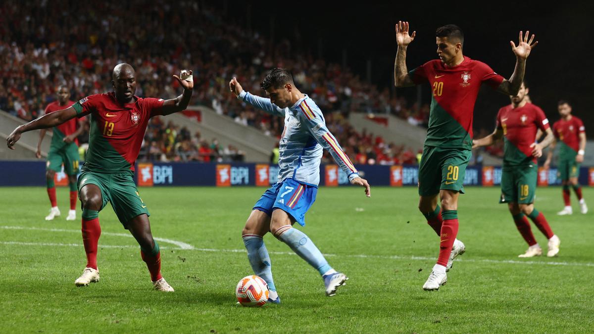 Liga de Naciones | Portugal - España, en imágenes