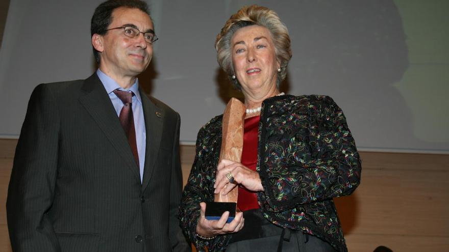 María Jesús Paternina recoge su galardón