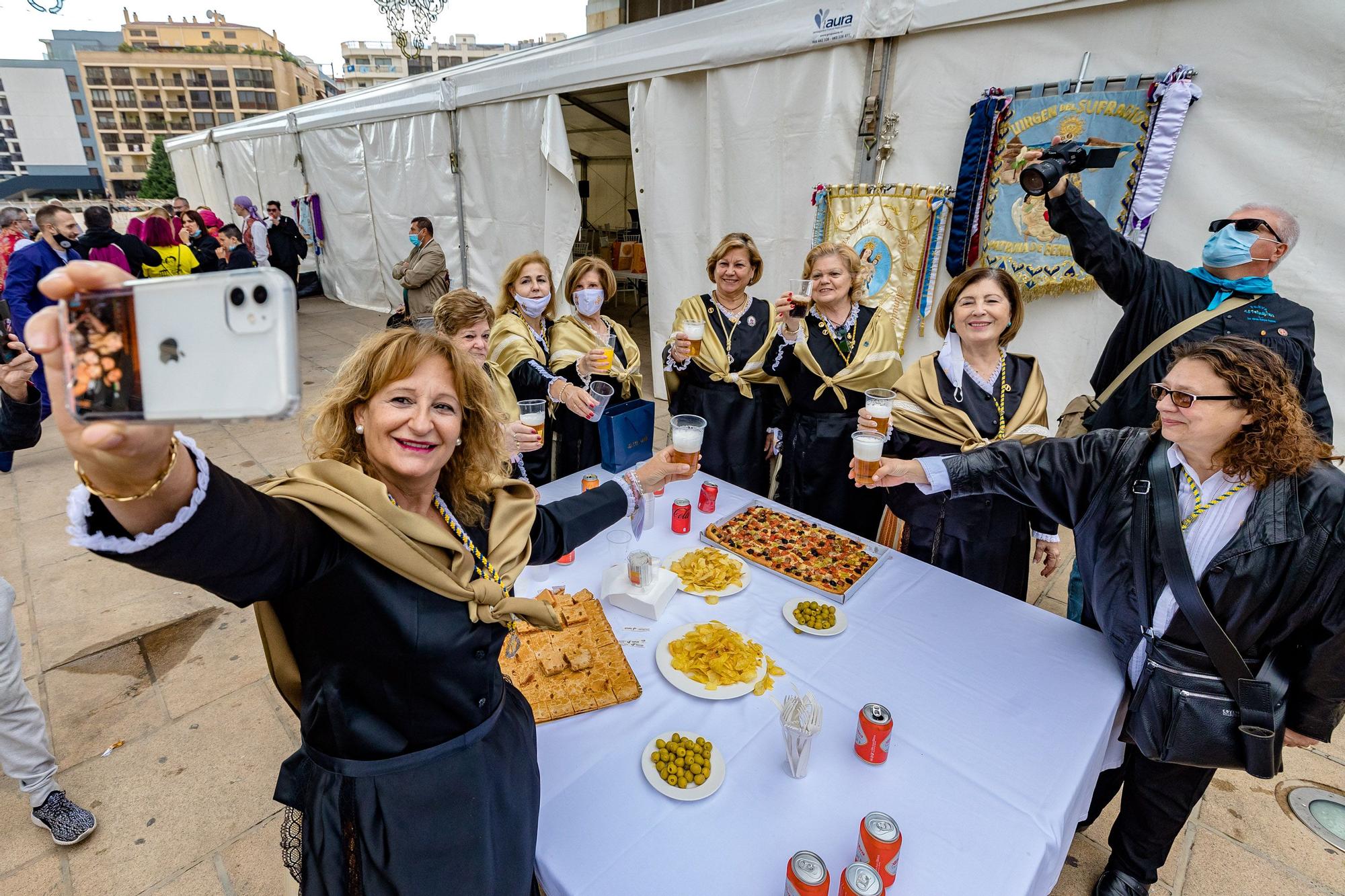 Mascletà infantil en las fiestas de Benidorm