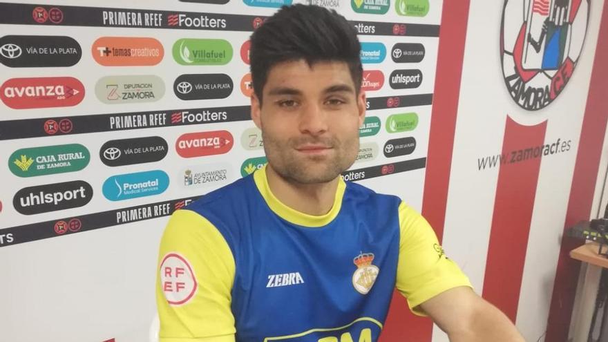 Miguel Santos, jugador del Real Unión de Irún: “Estoy triste por la situación del Zamora CF y de mis amigos”