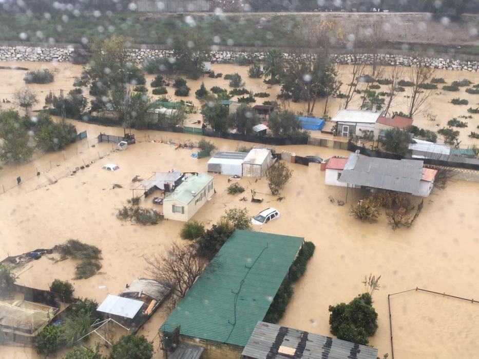 Inundaciones en Málaga 2016