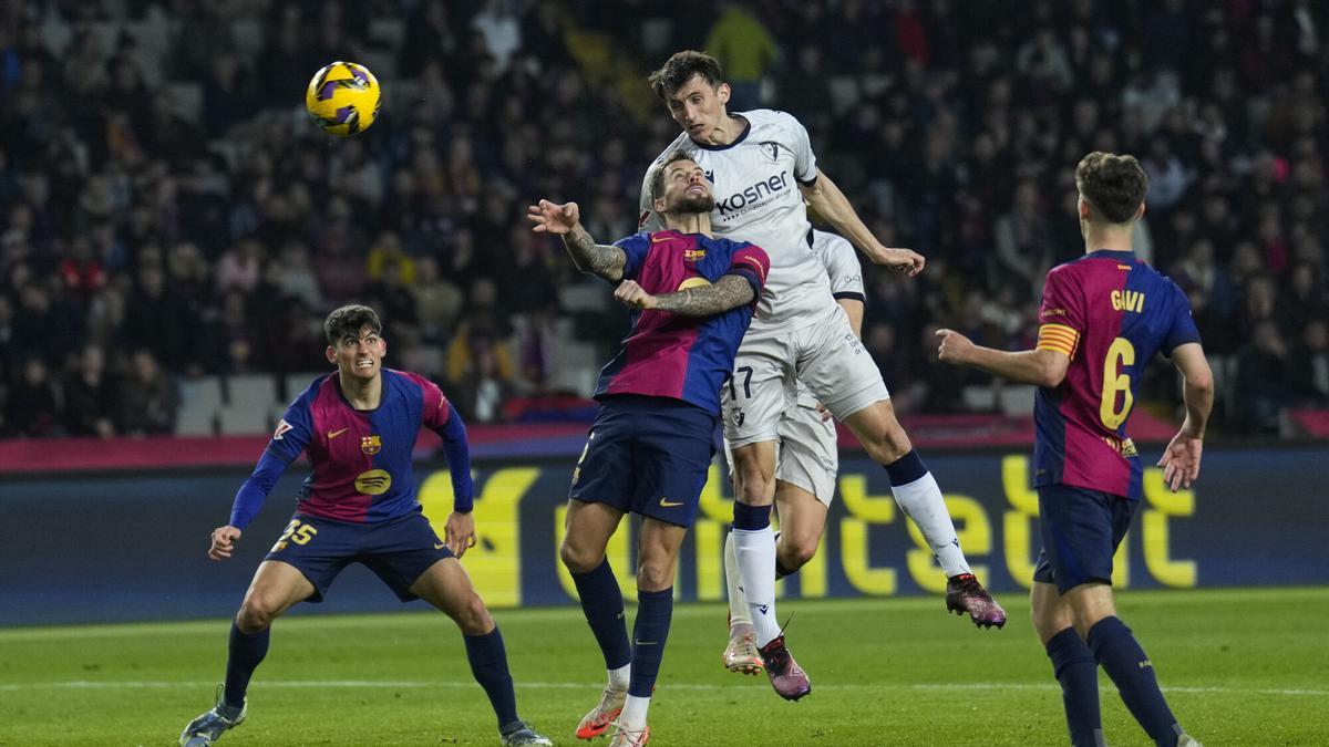 Osasuna estudia impugna el partido de ayer contra el Barça