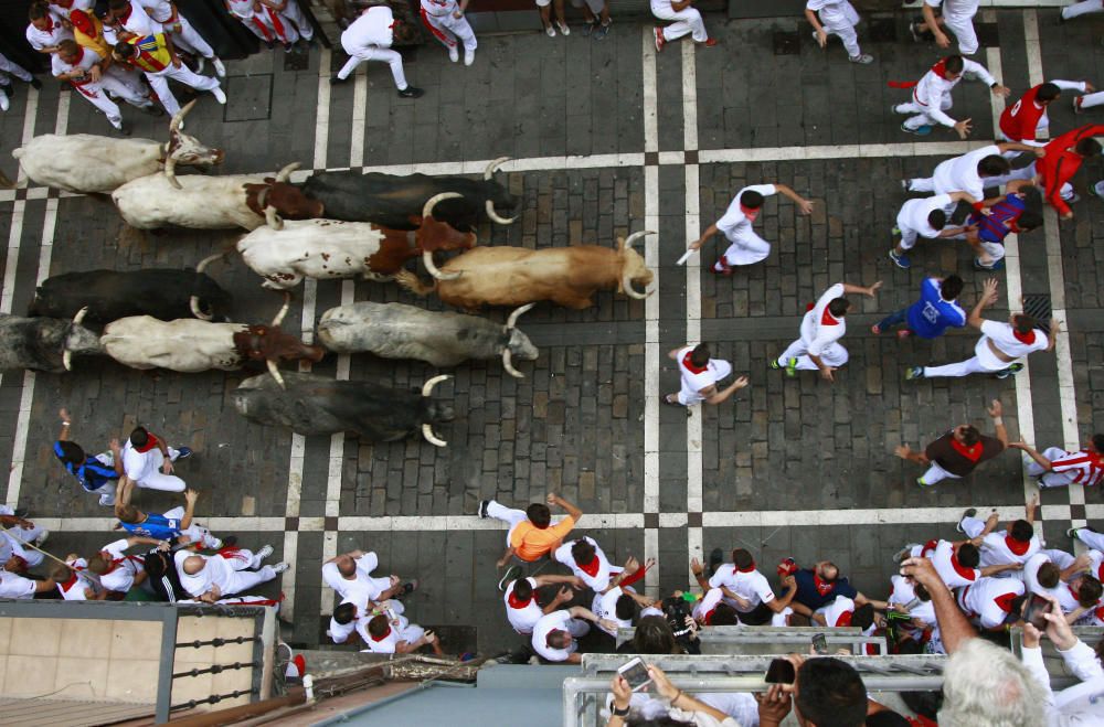 Primer encierro de Sanfermines 2017