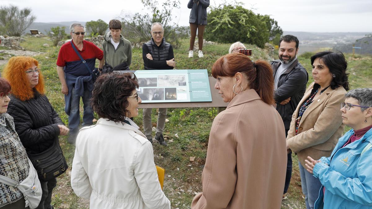 El punt informatiu a tocar del Pirulí.