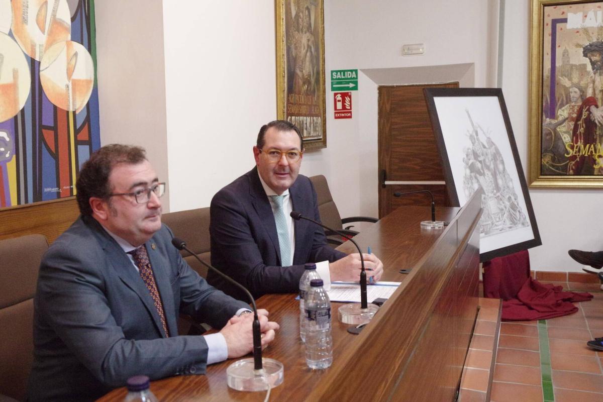 Presentación del proyecto del nuevo trono de Salutación, obra de Manuel Toledano