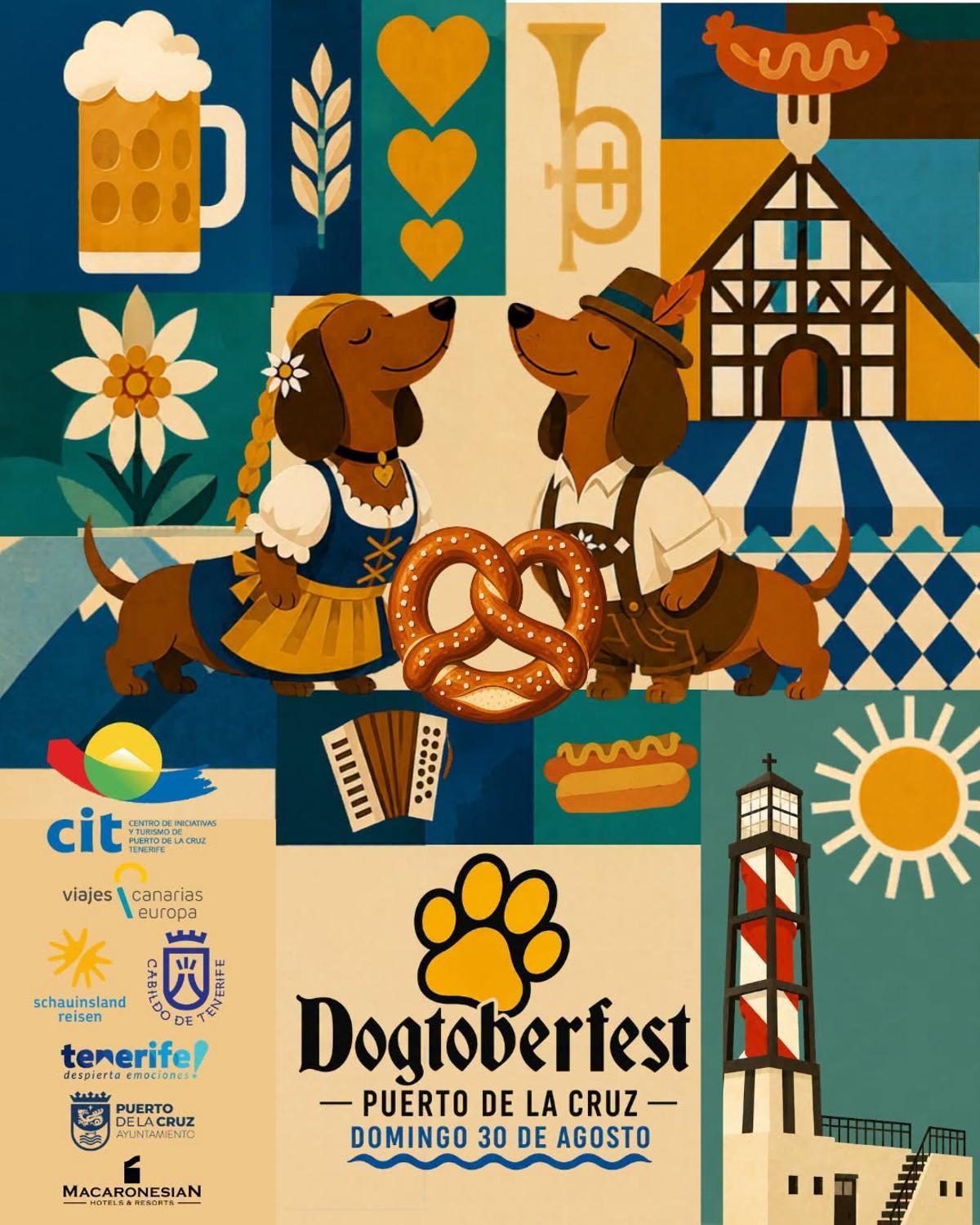 Cartel del Dogtoberfest.