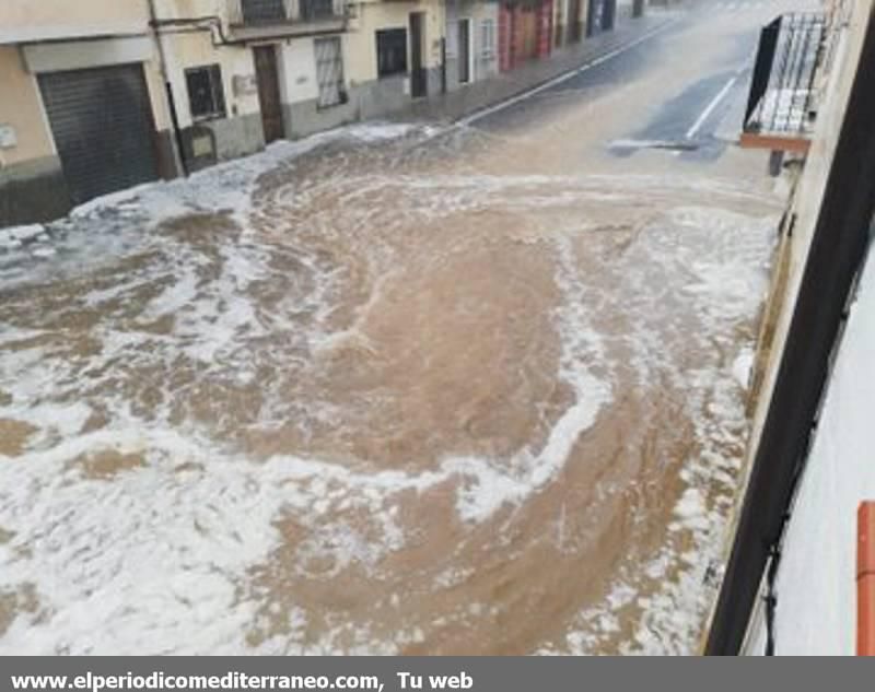 Espectacular tormenta de granizo en Vilafranca