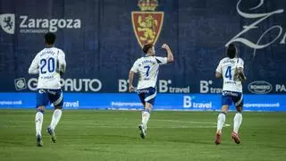El Real Zaragoza de Gabi compite y reacciona para empatar frente al Córdoba (1-1)