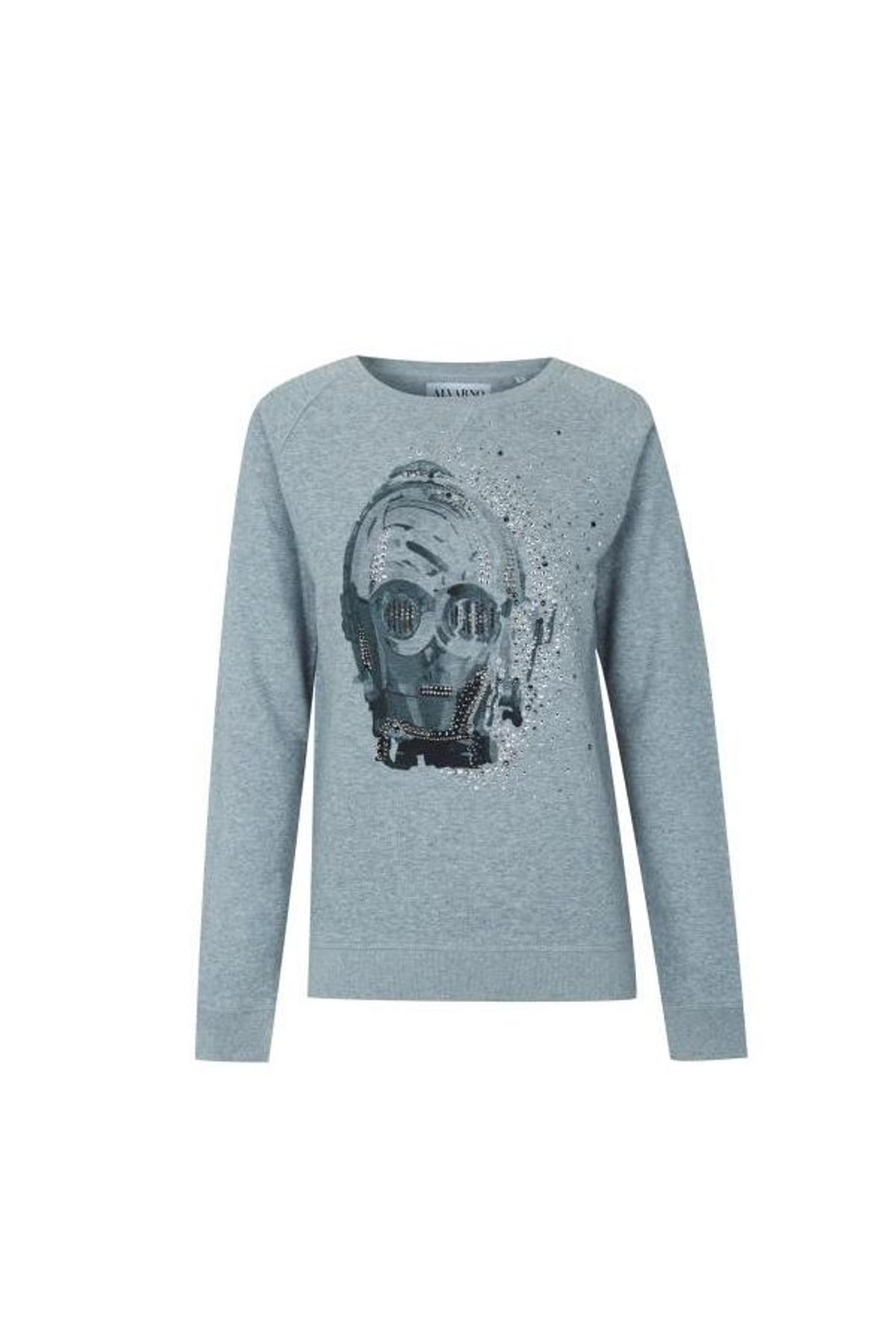 Sudadera gris Alvarno