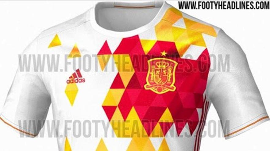 La prensa inglesa califica la segunda camiseta de España de &quot;vómito de paella&quot;