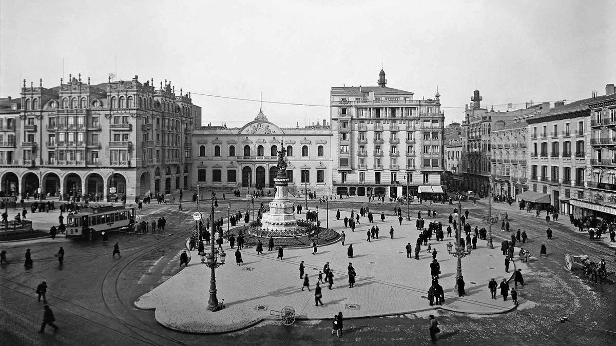 Plaza de la Constitución, 1926.